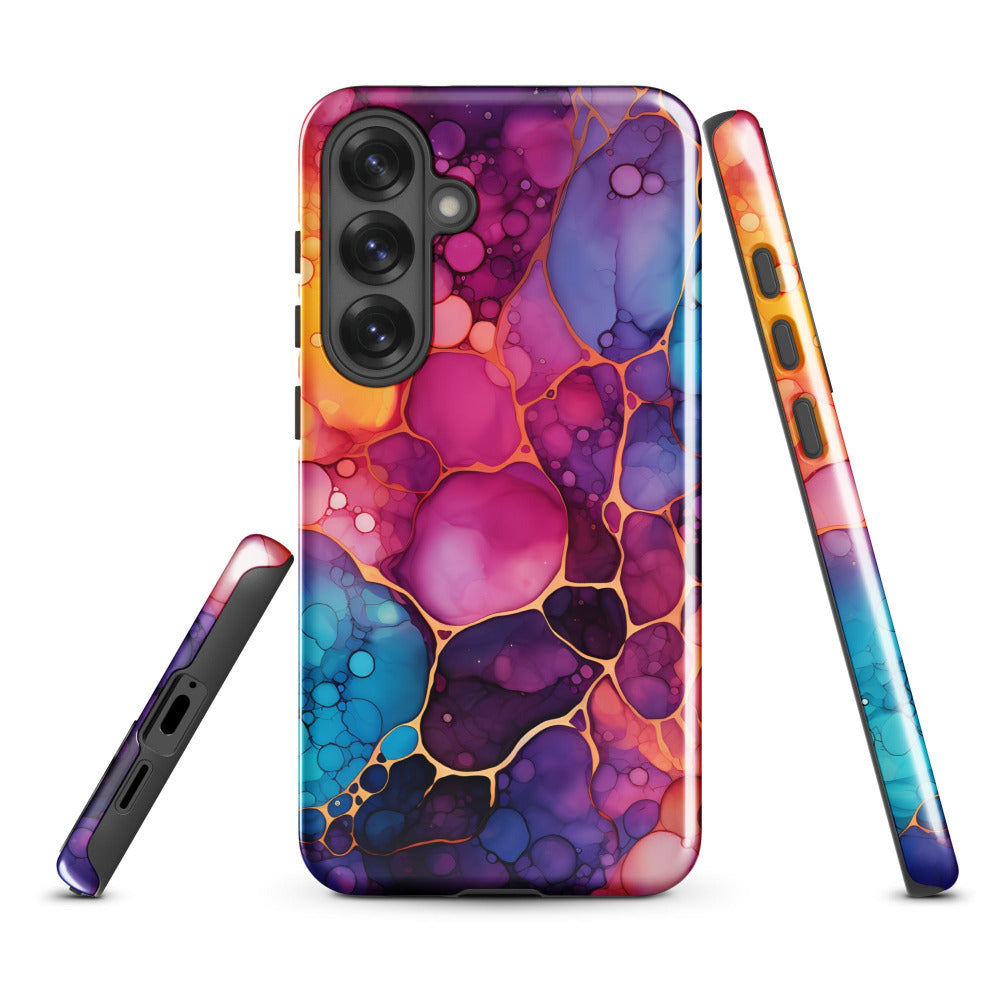 Liquid Crystals Samsung® Galaxy S25 Plus Tough Case 1 - https://ascensionemporium.net